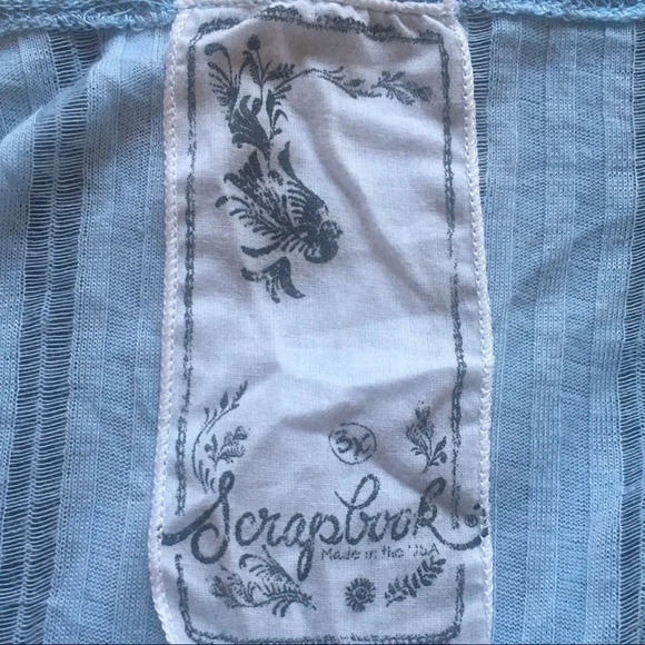 Scrapbook sweater, size 3X. - Picture 7 of 10